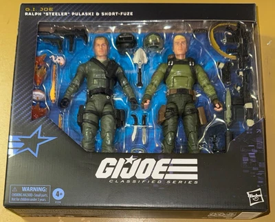 GI Joe Serie Clasificada 6" Exclusivo Ralph Steeler Pulaski y Short-Fuze #181 Foto 1 de 2
