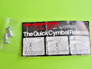 Camber T-Top Quick Release Cymbal Stand Top Nut NOS VINTAGE - Picture 1 of 3