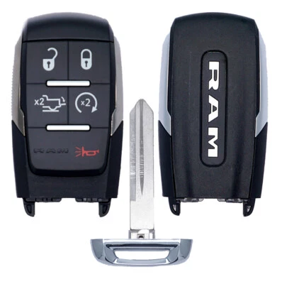 COMO NUEVO OEM 2019-2024 RAM 2500 3500 4500 LLAVE INTELIGENTE MANDO A DISTANCIA DE PROXIMIDAD GQ4-76T Foto 1 de 4