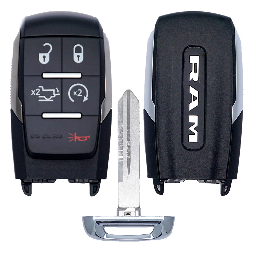 OEM 2019-2024 RAM 2500 3500 4500 MANDO A DISTANCIA INTELIGENTE SIN LLAVE GQ4-76T Foto 1 de 4