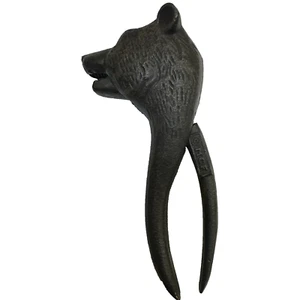 Hierro Fundido MCF ~ Cabeza de Oso Pardo / Pardo ~ Alicate Estilo Cascanueces. - Imagen 1 de 8