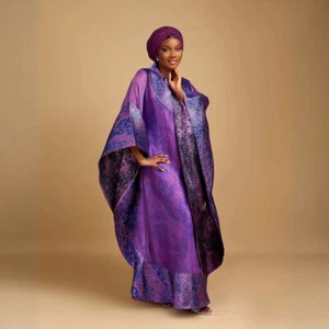 Maxi Conjuntos de Vestido Caftán Marroquí Africano Dashiki Mujeres Noche Fiesta Abaya Baile de graduación - Imagen 1 de 15