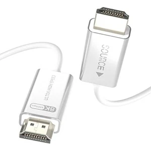 Huaham Fiber Optic HDMI Cable 8K 48Gbps High Speed ,Supports PS5 Xbox Gaming, 3M - Picture 1 of 7