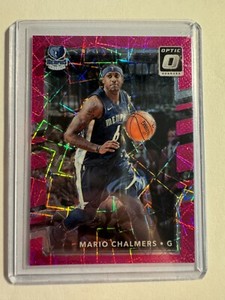 K154,929 - 2017-18 Donruss Optic Pink Velocity #71 Mario Chalmers #/79