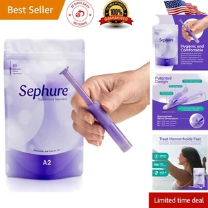 Smooth Disposable Suppository Applicator - 1-Pack, 10-Count for Adult Use - Picture 1 of 10
