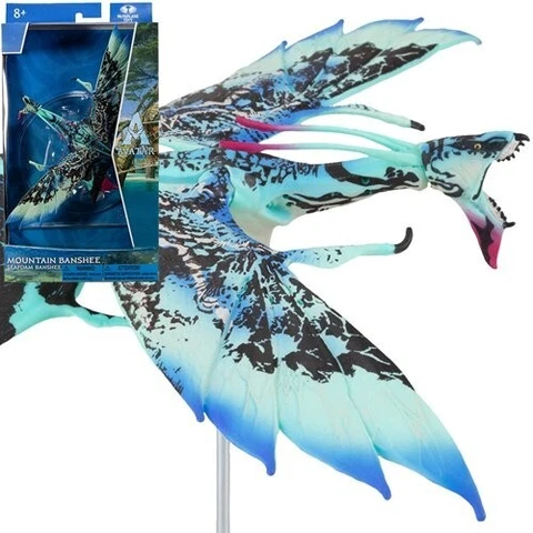 Avatar: The Way of Water World of Pandora Seafoam Mountain Banshee Action Figure Cover