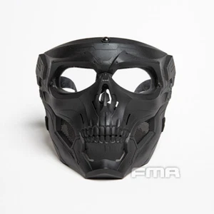 FMA Skull Face Mask Tactical Ful Face Mask Skull Protective Duty Cosplay Hunting - Picture 1 of 14