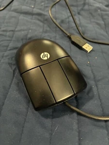 HP Three Button Optical USB Mouse, No Scrollwheel P/N 361781-008 - Photo 1/2