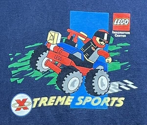 Vintage Lego Imagination Center Xtreme Sports Shirt Youth Large Hanes Beefy-T - Picture 1 of 7