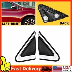 Front Right + Left Side Fender Trim/Mirror Finisher For Nissan Sentra 2013-2019 - Picture 1 of 24
