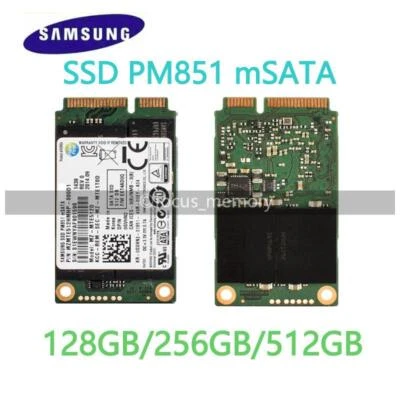 Samsung 1.8" SSD PM851 128GB 256GB 512GB mSATA Solid State Drive For Dell Lenovo - Image 1 of 4