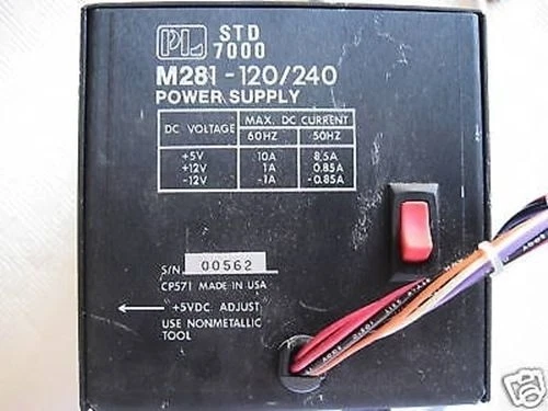 Used Pro-Log Std-7000 M281-120/240 Power Supply - Image 1 of 1
