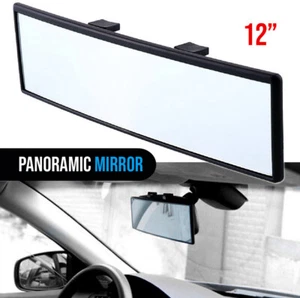 300*70MM Universal Wide-angle Curved Interior Rear View Mirror Clip Rear Mirrors - Picture 1 of 5