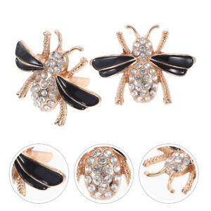 2 pcs Women Shoe Charms Bee Shoe Clips Decorative Shoe Clips Cute Shoe Buckles