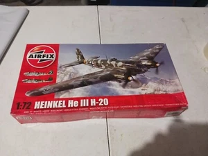 Lot 312 Sealed Rare Airfix 1/72 A05021 Kit Heinkel He III H-20 Ww2 Plane  - Picture 1 of 2
