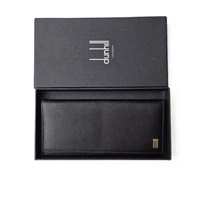 Dunhill Saffiano Black Leather Long Wallet – Excellent Condition - Picture 1 of 8