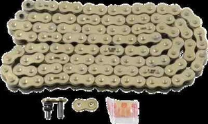 RK Gold 520 MaxZ Drive Chain 120 Links RX Ring Kawasaki KLX300R 97-06 - Picture 1 of 4