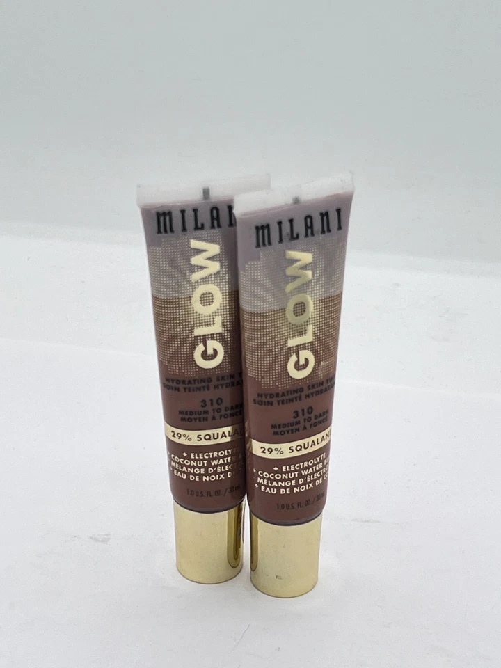 MILANI-GLOW TINTE HIDRATANTE PARA PIEL. #310 MEDIO A OSCURO. (2 PACK). Foto 1 de 1