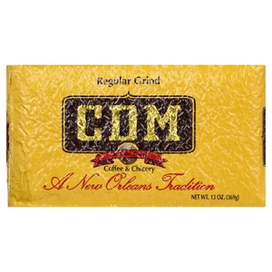& Chicory Regular Grind Ground Coffee, 13 Oz. - Picture 1 of 12