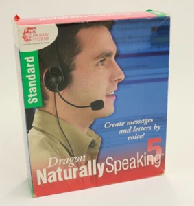 Dragon Naturally Speaking 5 Speech Recognition System - Picture 1 of 3