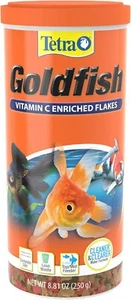 Tetra Goldfish Flakes, Nutritionally Balanced Diet for Aquarium Fish, 8.81 Ounce - Picture 1 of 11