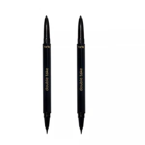2 X Tarte Double Take Eyeliner ~ Liquid/Gel Eyeliner~ Full Size BLACK Pack of 2! - Picture 1 of 1