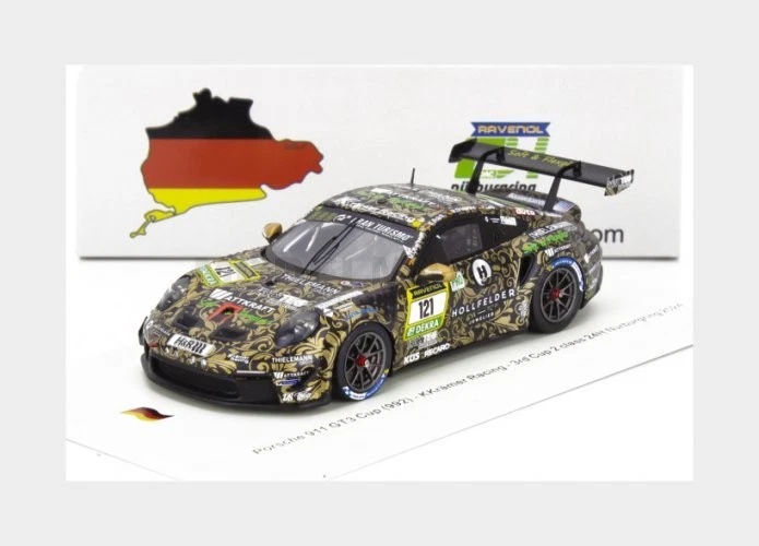 Spark Porsche 911 992 GT3 Cup #121 KKramer Racing Nurburgring 2024 1/43 SG955