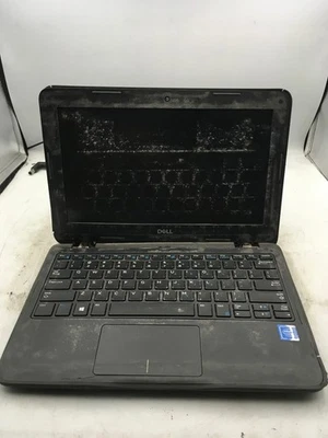 DELL LATITUDE 3180 - FOR PARTS/NO POWER - DAMAGED - INTEL CELERON - 4GB RAM - BB - Image 1 of 4