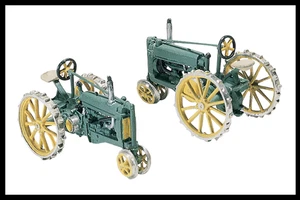 WOODLAND SCENICS 1/87 HO SCALE SCENIC DETAILS 2 TRACTORS METAL MODEL KIT 211 F/S - Picture 1 of 4