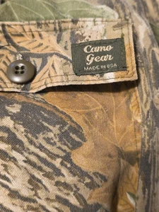 Vintage 90's (USA-MADE) RealTree Camo GEAR Cargo Pants Size XL X-Large Hunting  - Picture 1 of 9