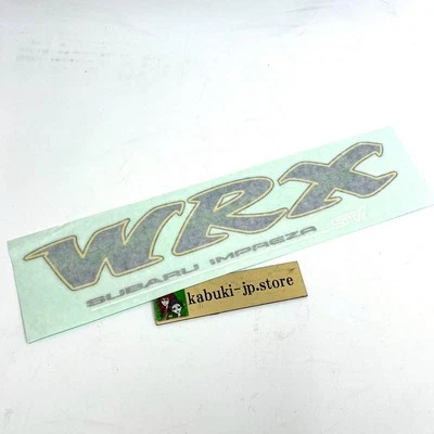 Calcomanía adhesiva para maletero trasero SUBARU genuina ST99800ST430 IMPREZA WRX STi GC8 GF8 FABRICANTE DE EQUIPOS ORIGINALES Foto 1 de 4