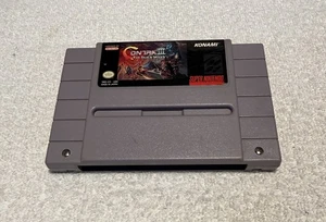 Contra III 3: The Alien Wars - Super Nintendo (SNES) Auténtico Probado y Funciona - Imagen 1 de 3