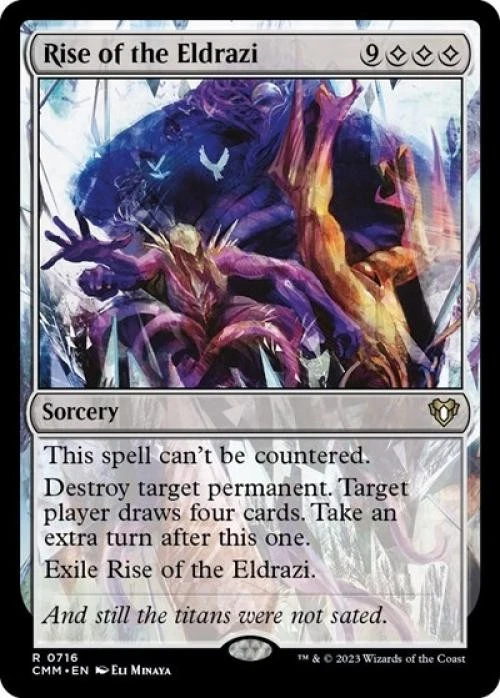 MTG English Rise of the Eldrazi NM Normal Commander Masters - Image 1 of 1
