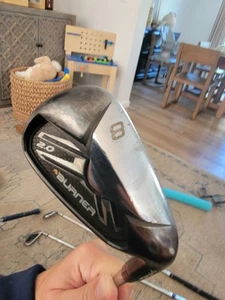 Used RH TaylorMade Burner 2.0 Single 8 Iron Burner 2.0 85g Regular Flex Steel - Picture 1 of 4