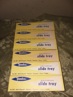 Slide Trays Yankee Universal 6 LOT each holds 30 - Image 1 of 2