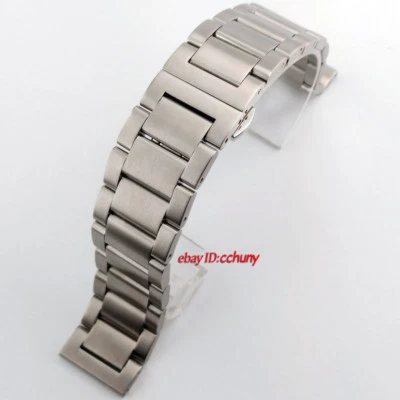 Reloj pulsera Parnis 22mm 316L acero inoxidable correa ajuste P800 Foto 1 de 4
