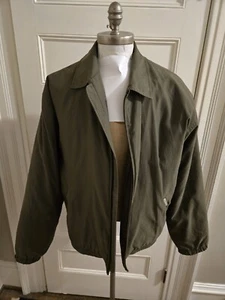 London fog XL long Green Jacket with Green Zip Up Removable Liner Jacket - Picture 1 of 7