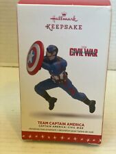 Hallmark Keepsake Ornament 2016 Team Captain America: Civil War Marvel