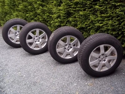 225/60 R16 98H * Winter-Aluradsatz für Audi A6 (4G) *  *M+S* * Michelin Alpin - Bild 1 von 4