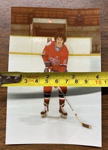 RARE 1981 AHL Nova Scotia Voyageurs Dan Daoust Original Fan Photo - Picture 1 of 2
