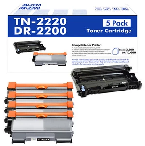 Toner+Trommel compatible with Brother TN-2220 HL-2250DN MFC-7360N 7460DN Fax2840 - Afbeelding 1 van 10