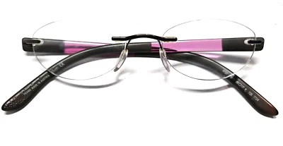 Gafas ovaladas SILHOUETTE 6797 40 6051 7734 rosa chocolate niñas niños 48-17-135 Foto 1 de 4