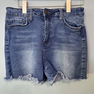 Pantalones Cortos YMI Juniors Azul Denim Dream Jean Corte. High Rise Talla 13/31 Foto 1 de 4