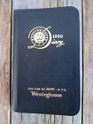 VTG Westinghouse 1950 Diary Unused Electronic Tables Formulas Map Butte Montana