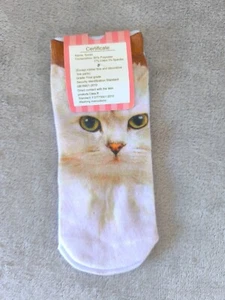 NEU 1 Stck. WEISSE KATZE Socken Elegant Jung Sexy Mädchen Damen Teenager Kleidung Mehrfarbig - Bild 1 von 4