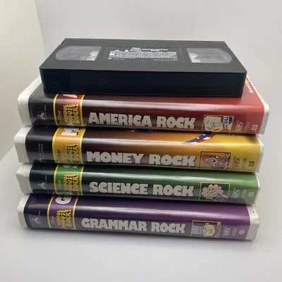 SchoolHouse Rock VHS Lot of 5, 25th Anniversary Edition Clamshell Just A Bill - Image 1 of 4