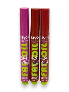 NYX Fat Oil Slick Click Shiny Lip Balm (0.07oz / 2g) YOU PICK COLOR - Picture 1 of 14