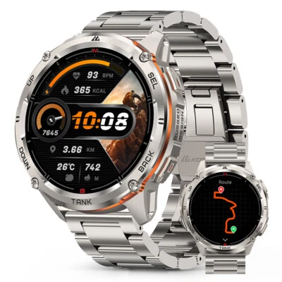 Original KOSPET TANK T3 Ultra2 GPS Smart Watch Rugged Military IP69K Waterproof