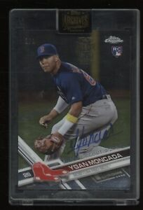 2021 Topps Archives Signature Series Yoan Moncada Red Sox RC Rookie AUTO 1/1