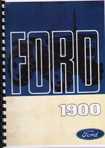 Manual manual manual del operador de tractor compacto Ford ""1900 - Imagen 1 de 1
